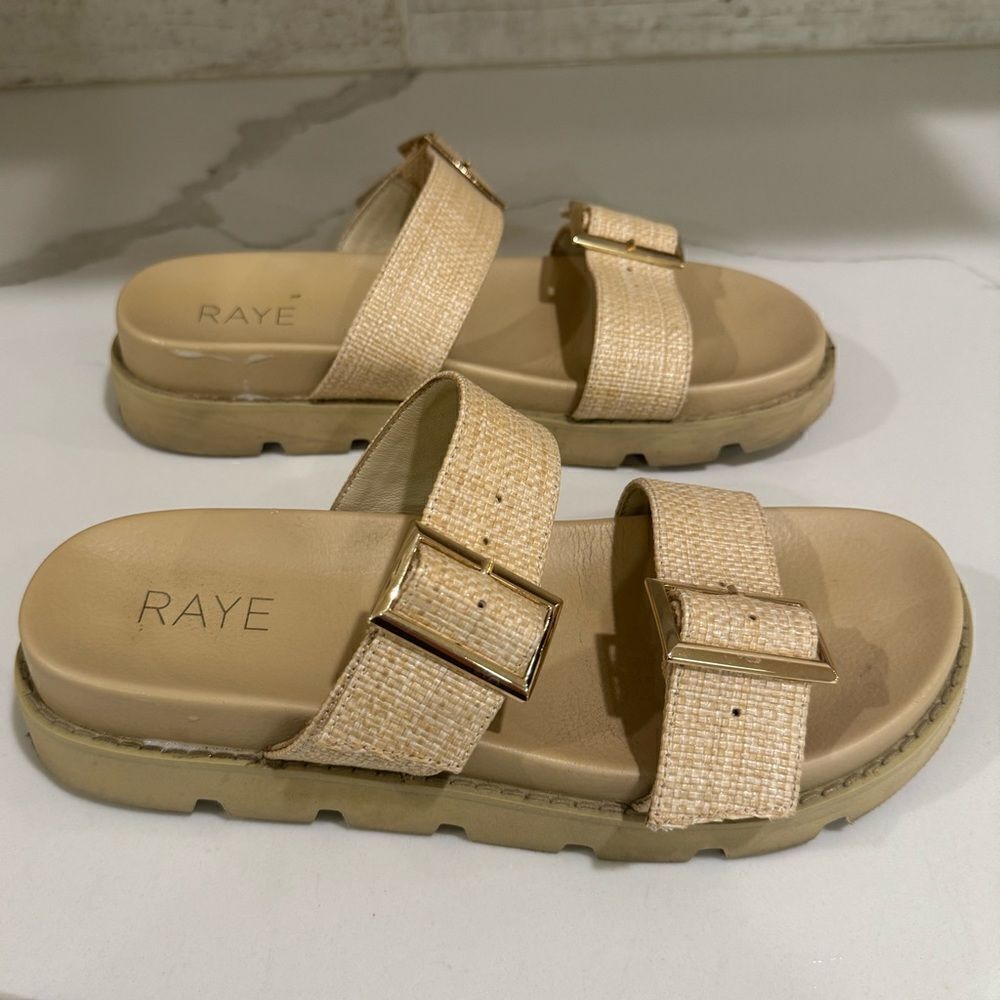 RAYE revolve sandals shoes size 8